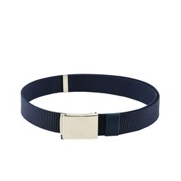 WINSOME DEAL Men Navy Blue Braided Belt-image-63