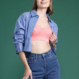 DressBerry Solid Full Coverage Bra-18