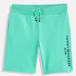 Tommy Hilfiger Boys Organic Cotton Brand Logo Printed Shorts-image-13