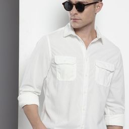 The Indian Garage Co Corduroy Casual Shirt-image-36