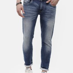 Voi Jeans Men Blue Skinny Fit Stretchable Jeans-image-75