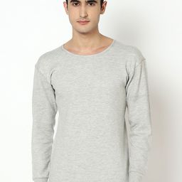 ARMISTO Men Grey Quilted Thermal Top-image-17