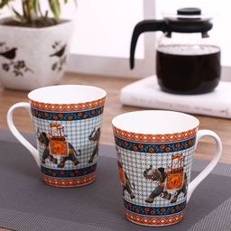 India Circus Set of 2 Printed Cups-image-2