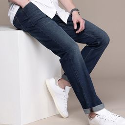 Nautica Men Straight Fit Light Fade Stretchable Jeans-image-32