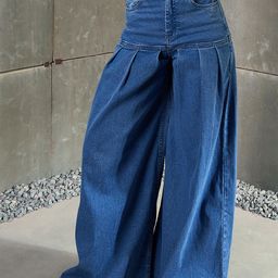 SASSAFRAS Women High-Rise Stretchable Jeans-picture-17