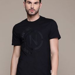 Nautica Embroidered Pure Cotton T-shirt-image-29