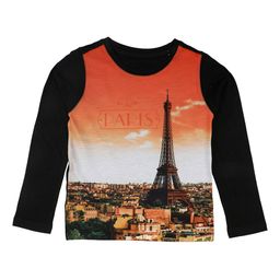 Wear Your Mind Boys Orange Printed Round Neck T-shirt-image-76