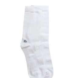 Bonjour Men White Solid Above Ankle-Length Socks-27