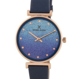 Daniel Klein Women Blue Embellished Analogue Watch DK.1.12432-7-24