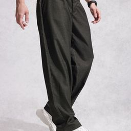 WROGN Men Loose Fit Trousers-image-18