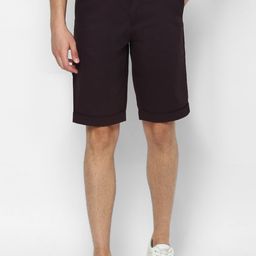 SIMON CARTER LONDON Men Coffee Brown Solid Regular Fit Shorts-image-27