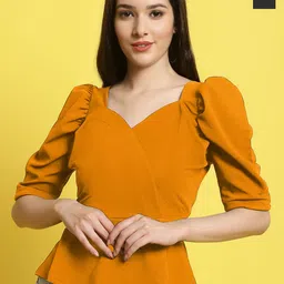 Metronaut Women Pack Of 2 Sweetheart Neck Crop Top-picture-23