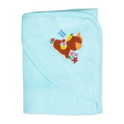 MeeMee Kids Green Cotton Bath Towel With Hood-picture-37