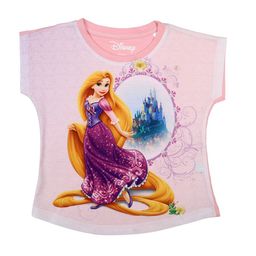 Disney by Wear Your Mind Girls Pink & Purple Rapunzel Printed Top-image-44