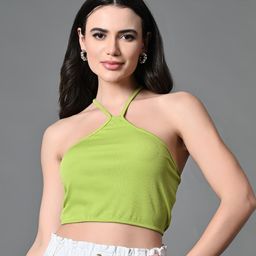 Myshka Halter Neck Styled Back Top-image-91