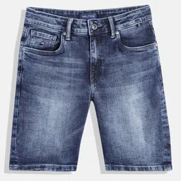 Nautica Boys Regular Fit Denim Shorts-picture-2