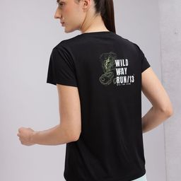 HRX by Hrithik Roshan Typography Print Rapid-Dry Running T-shirt-picture-7