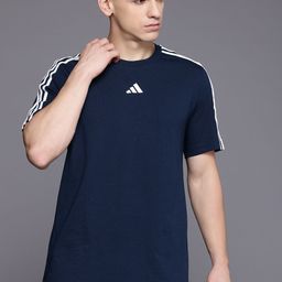 ADIDAS 3-Striped Cotton T-shirt-image-9