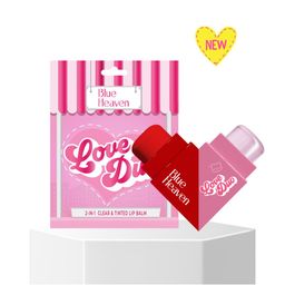 Blue Heaven Love Duo Dual-Sided Clear & Tinted Lip Balm 5g - Hunbun-18