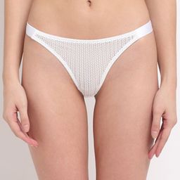 EROTISSCH Women White Self Design Thong Briefs AIP-19G-image-27