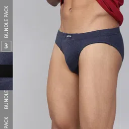 Levis Pack of 3 Smartskin Technology Cotton Comfort Briefs with Tag Free Comfort #011-picture-21