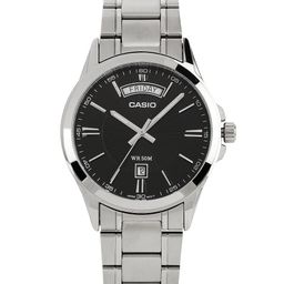 Casio Enticer Men Black Analogue watch A840 MTP-1381D-1AVDF-38