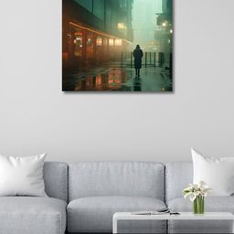 OLIVE TREE Green & Yellow Canvas Other Painting Wall Art-picture-49