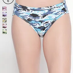 Bodycare Women Pack of 6 Printed Bikini Briefs 8048-6PCS-image-62