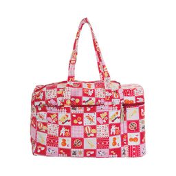 MeeMee Kids Red Printed Multifunctional Baby Diaper Bag-21