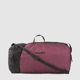 Wildcraft Unisex Purple & Black Colourblocked Duffle Bag-image-46