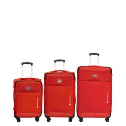 SWISS MILITARY Platinum Set Of 3 Soft Sided Trolley Bag-50 L-11