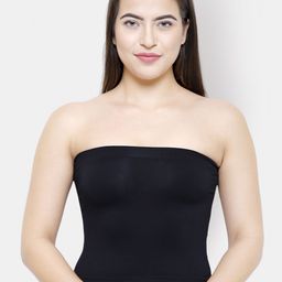FashionRack Women Black Solid Strapless Camisole 011-image-47