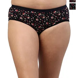 Feelings Pack Of 3 Assorted Cotton Snug Fit Hipster Briefs-picture-26