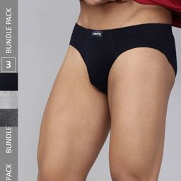 Levis Men Pack of 3 Smartskin Technology Cotton Briefs with Tag Free Comfort -011-picture-21