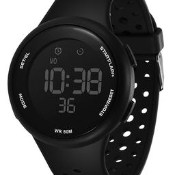 Shocknshop Men Digital Multi Function Sports Watch WCH79Black-9