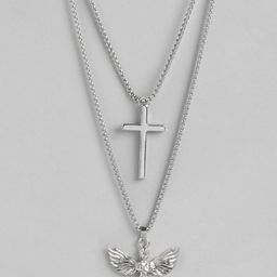 PARIS HAMILTON Unisex Pack Of 2 Silver-Plated Chain-image-61