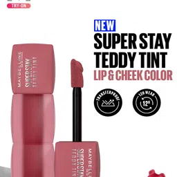 Maybelline New York Superstay Teddy Tint Lip & Cheek Color 5ml - Velvet Choker-25