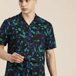 Hancock Men Comfort Printed Casual Shirt-image-37
