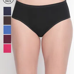 Bodycare Women Assorted Pack of 9 Hipster Briefs E26D-9PCS-image-95
