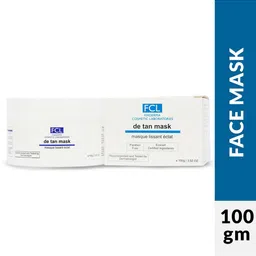 FIXDERMA COSMETIC LABORATORIES De Tan Face Mask For Tanning & Dark Skin - 100g-50
