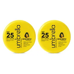 KEYA SETH Set of 2 Umbrella Sunscreen Powder with SPF 25 for All Skin Types - 50 g Each-80