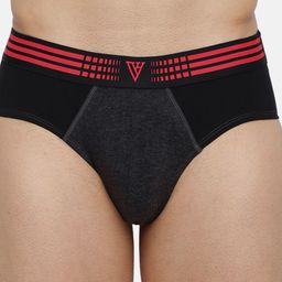 Van Heusen Men Anthra Melange W Pure Black Solid Anti Bacterial Colour Fresh Brief-picture-27