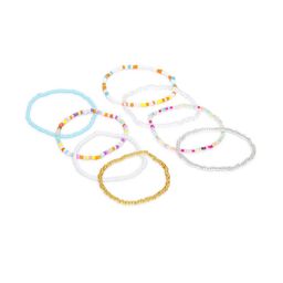 Carlton London Girls Pack Of 8 Beaded Bracelets-image-20