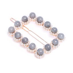 AccessHer Women Grey Beaded Bumpit Hair Pin-image-75