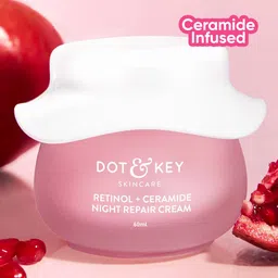 DOT & KEY Retinol + Ceramides Night Repair Cream With Hibiscus & Pomegranate Oil - 60ml-19