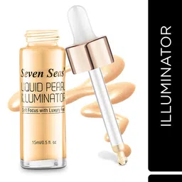 Seven Seas Soft Focus Liquid Pearl Illuminator Face Highlighter 15ml - Desert Gold 101-image-22