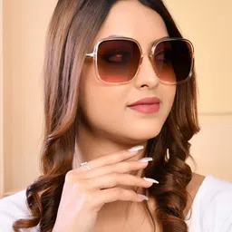 ROYAL SON Women Oversized UV Protected Sunglasses CHI0096-C2-10