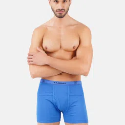Ramraj Pack Of 3 Assorted Breathability Trunks IMAXRIBCPTOET3P image 4