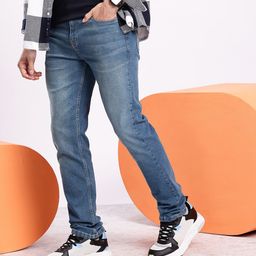 Aeropostale Men Straight Fit Light Fade Stretchable Jeans-picture-8