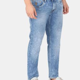 U S Polo Assn Denim Co Men Blue Slim Fit Heavy Fade Jeans-image-55